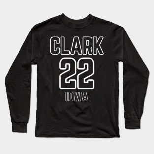 CAITLIN CLARK 22 IOWA Long Sleeve T-Shirt